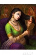 Fine art  - Queen India  by Artist Richa Maheshwari 