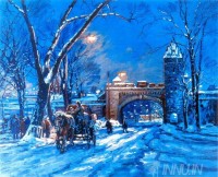 Fine art  - Winter  by Artist 