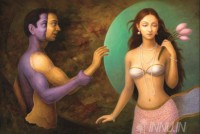 Fine art  - A Man & A Woman  by Artist 