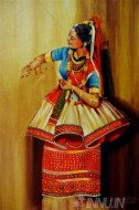 Fine art  - Manipuri Dance  by Artist 