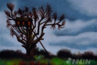 Fine art  - Tree House by Artist 