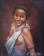 Fine art  - Kurathi by Artist Binu Perukavu