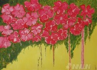 Fine art  - Love Blooms by Artist Pooja Kashyap