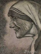 Fine art  - Mother Teresa by Artist 