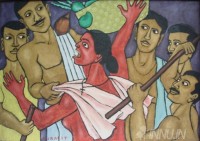 Fine art  - Channar Woman by Artist Murali T