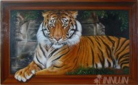 Fine art  - Tiger by Artist Dinak Divakaran