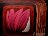 Fine art  - Caged Flower by Artist K Jayakumar