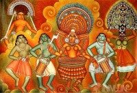 Fine art  - Padayani by Artist Ajesh K.K