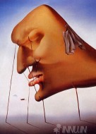 Fine art  - Sleep by Artist Salvador Dali