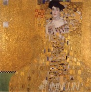 Fine art  - Portrait of Adele Bloch-Bauer I by Artist Gustav Klimt